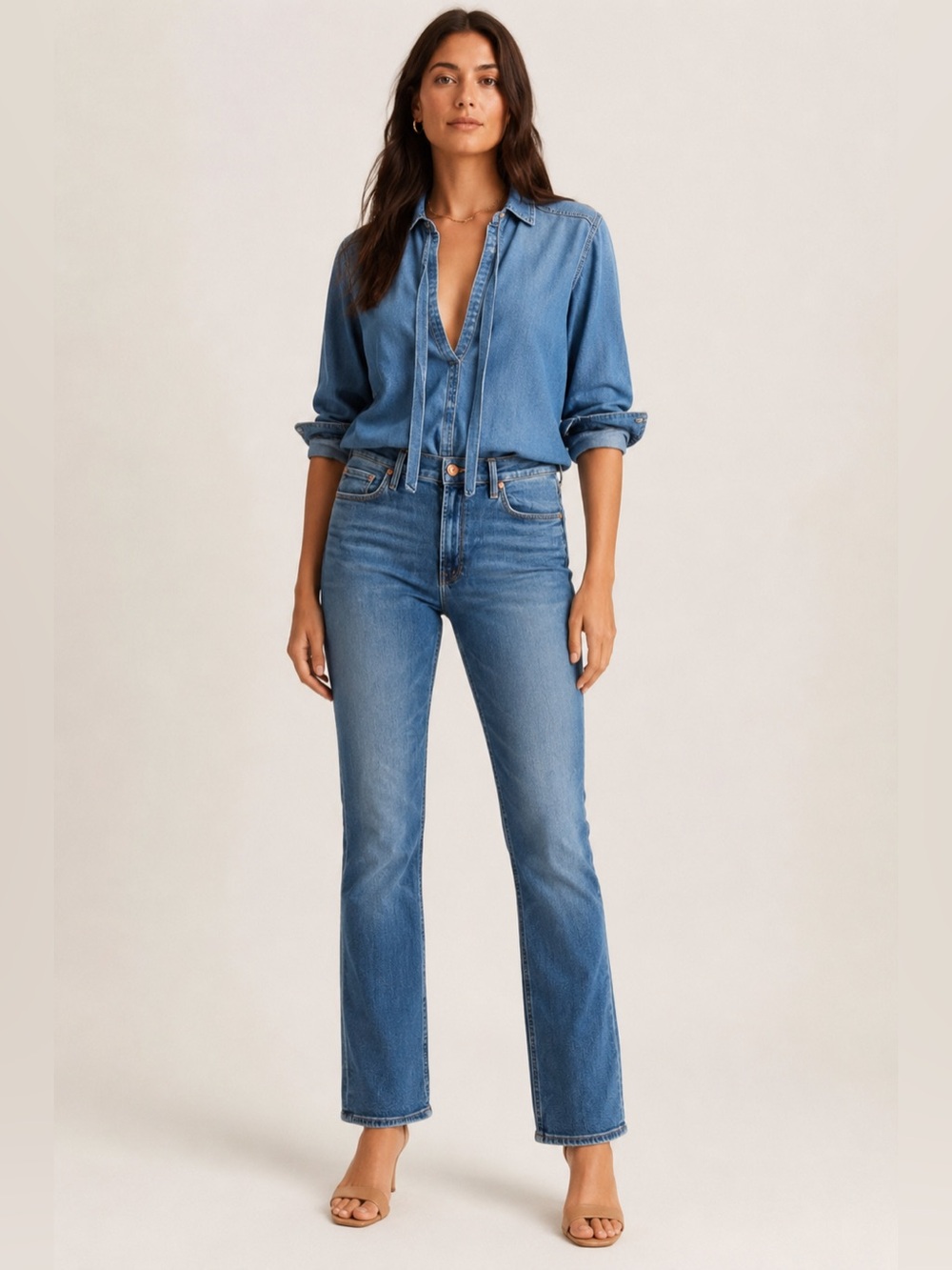 MOTHER The Mid Rise Dazzler Ankle Healing Jar Jeans Size 31
